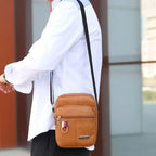 Mini leather crossbody bag