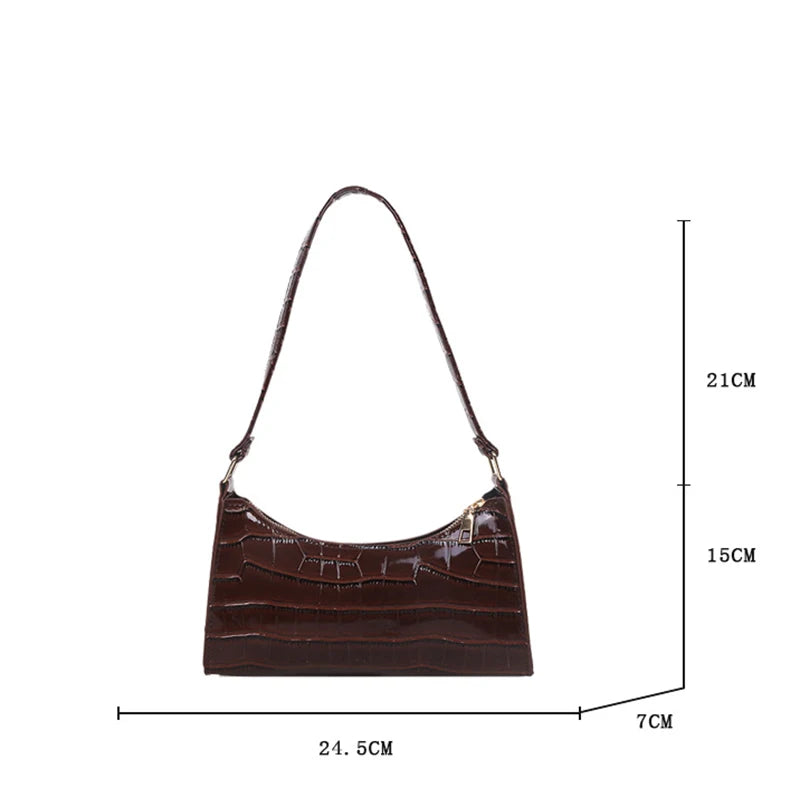 Small leather sling pouch