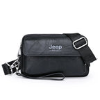 Vintage leather crossbody bag
