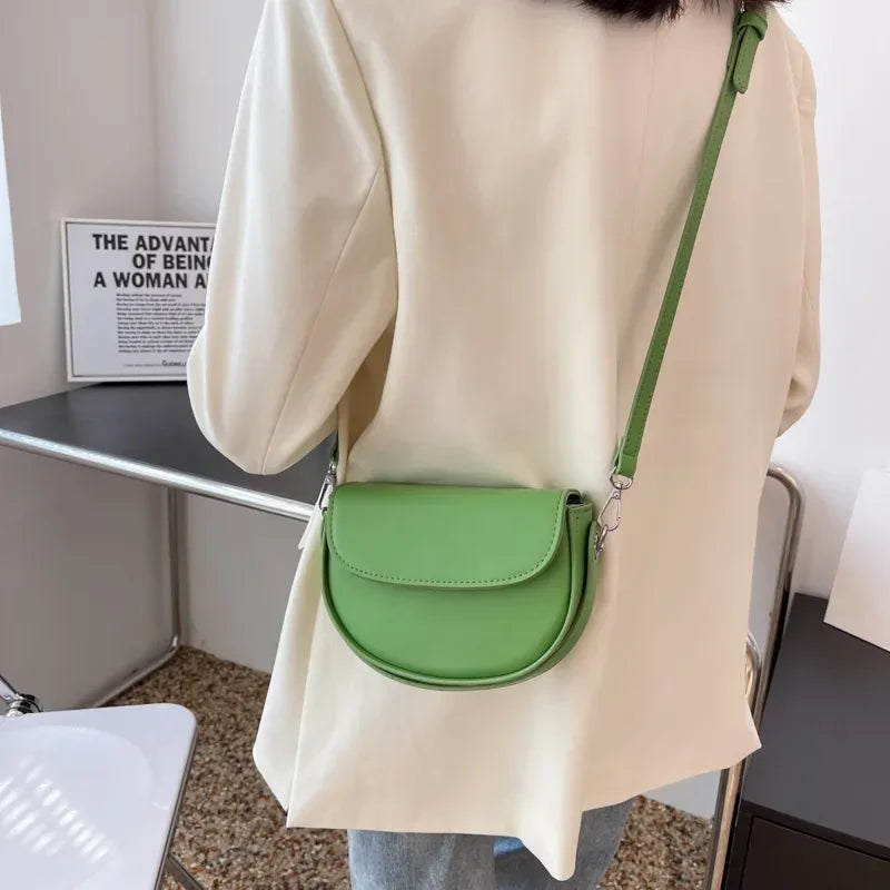 Classic leather handbag