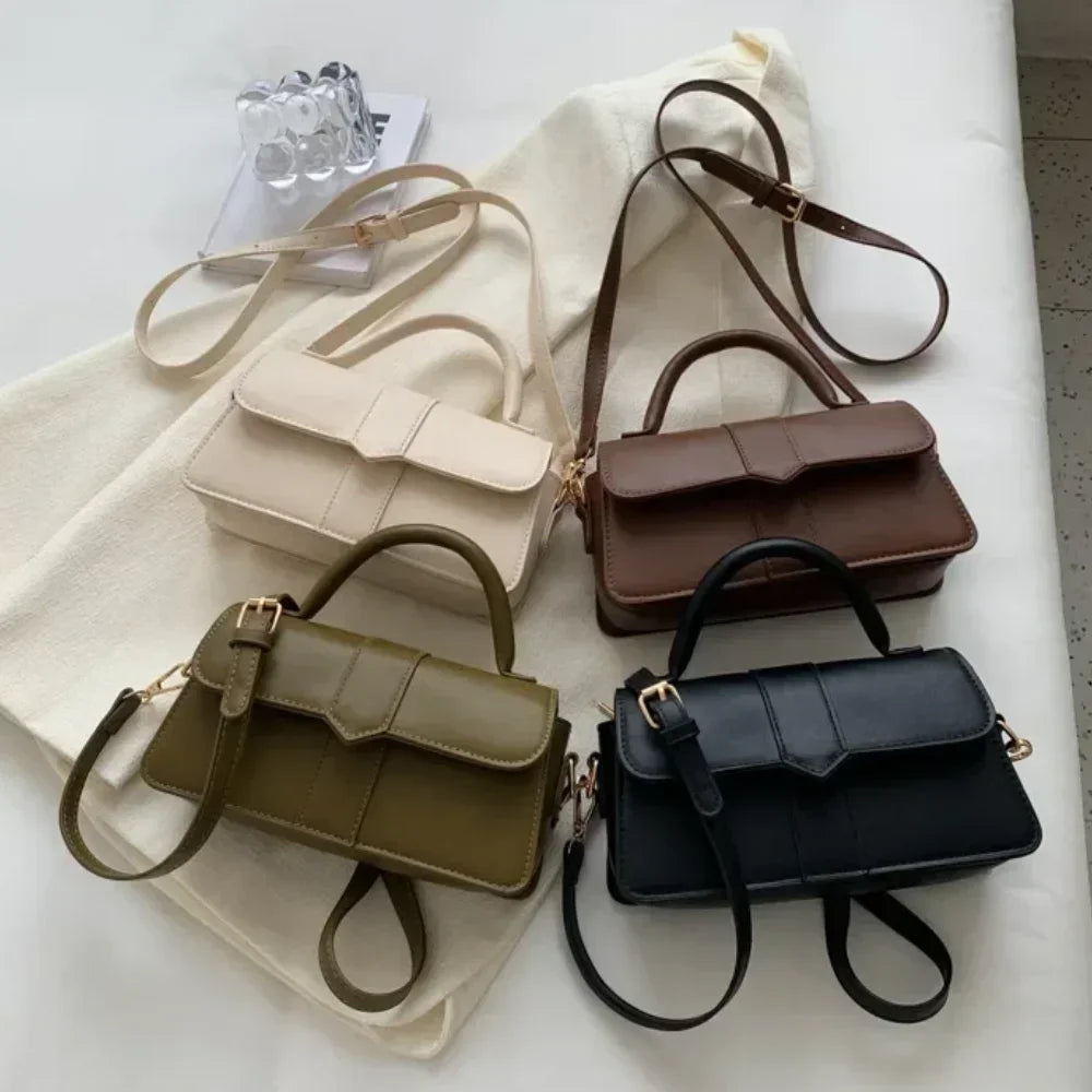 Compact leather sling bag for daily essentials