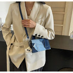 Fashion crossbody denim handbag