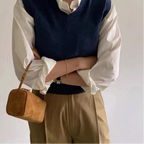 Chic suede purse for night outings