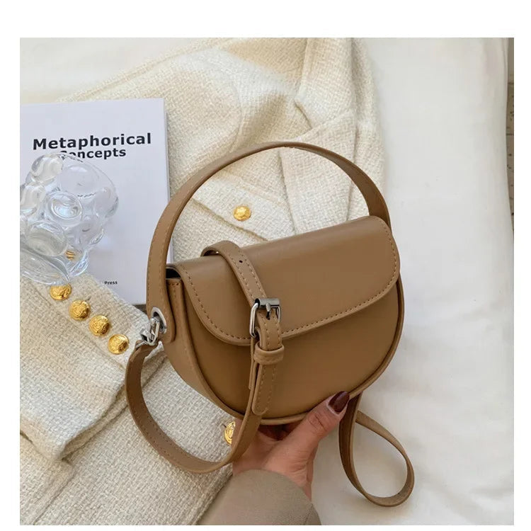Classic leather handbag