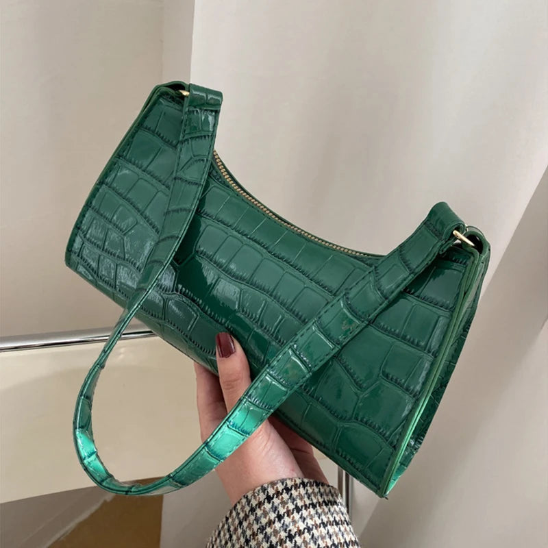 Small leather sling pouch