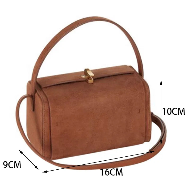 Chic suede purse