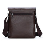 Versatile leather crossbody bag