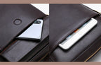 Classic leather crossbody bag