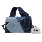 Fashion crossbody denim handbag