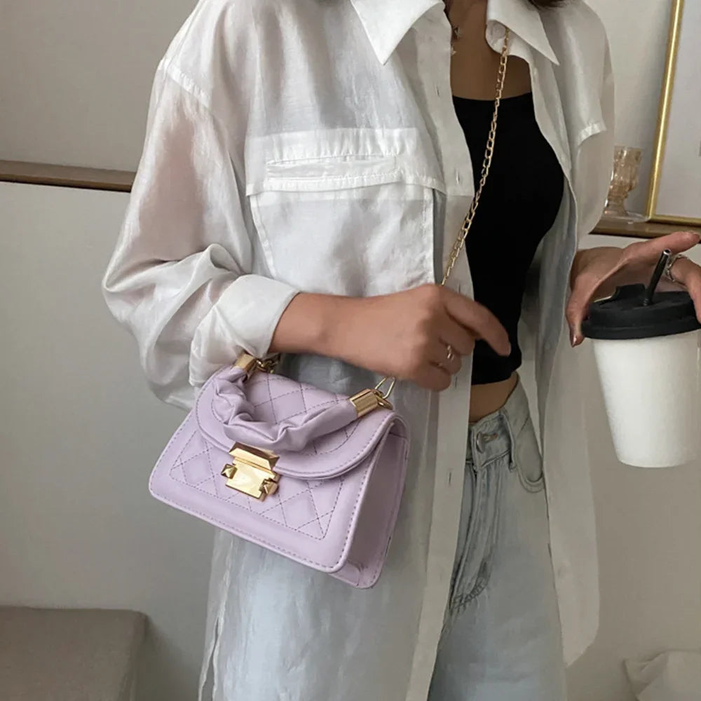 Urban leather sling bag for women