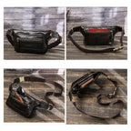 Weekender leather waist bag