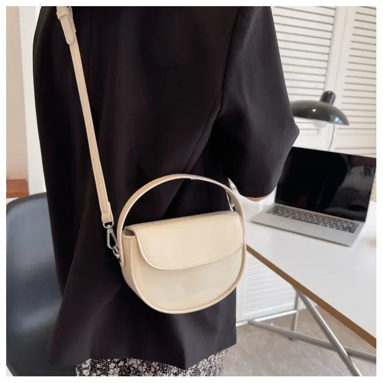 Classic leather handbag