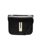Small structured leather crossbody bag