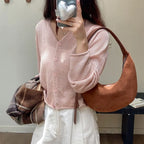 Hobo suede shoulder bag