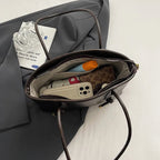 Everyday leather shoulder purse