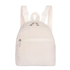 Mini corduroy backpack with adjustable straps