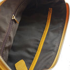 Colorful suede purse