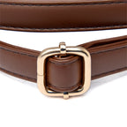 Versatile leather crossbody bag
