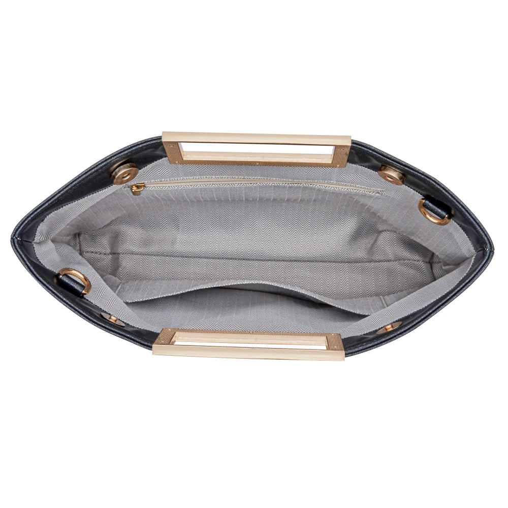 Classic leather handbag for everyday use