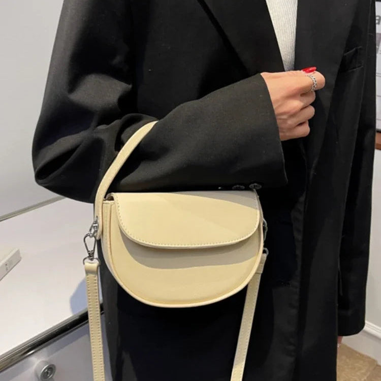 Classic leather handbag