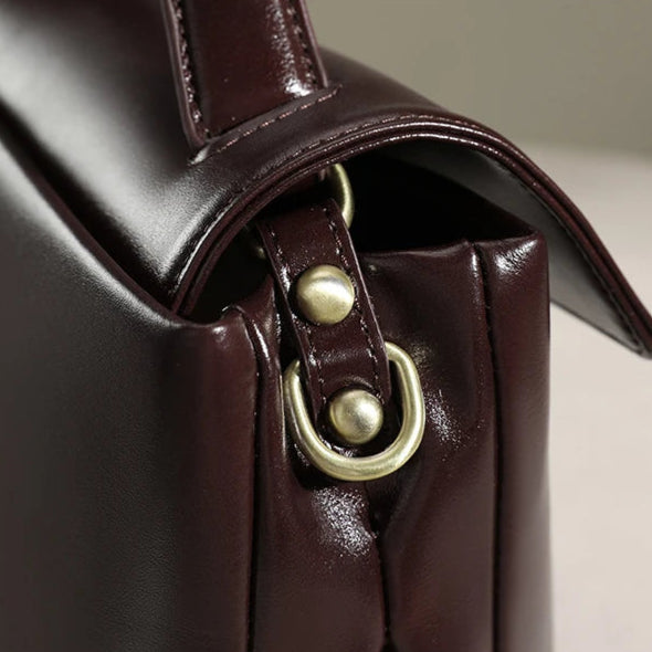 Chic leather crossbody bag for women
