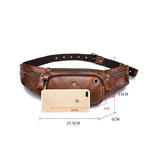 Lightweight leather waist sling