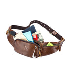 Lightweight leather waist sling