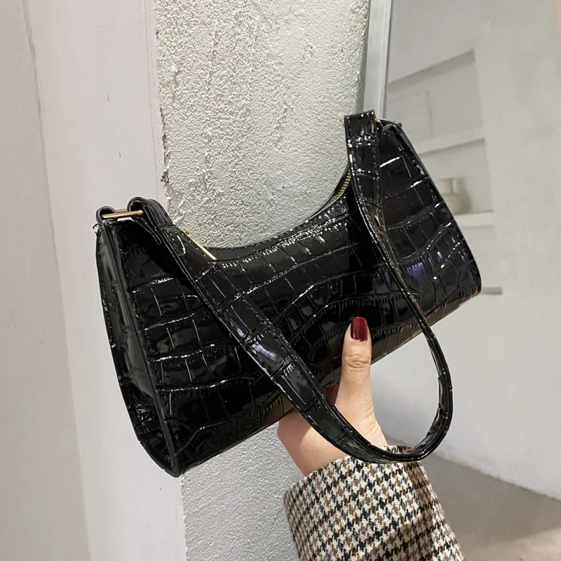 Small leather sling pouch