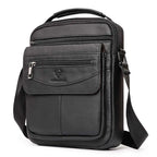 Fashionable leather crossbody bag