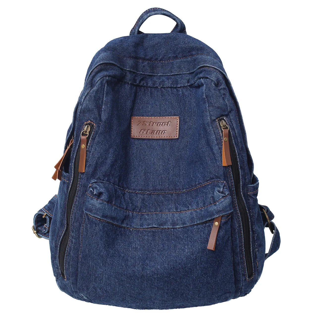 Denim fashion backpack
