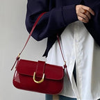 Leather sling purse