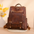 Vintage leather satchel