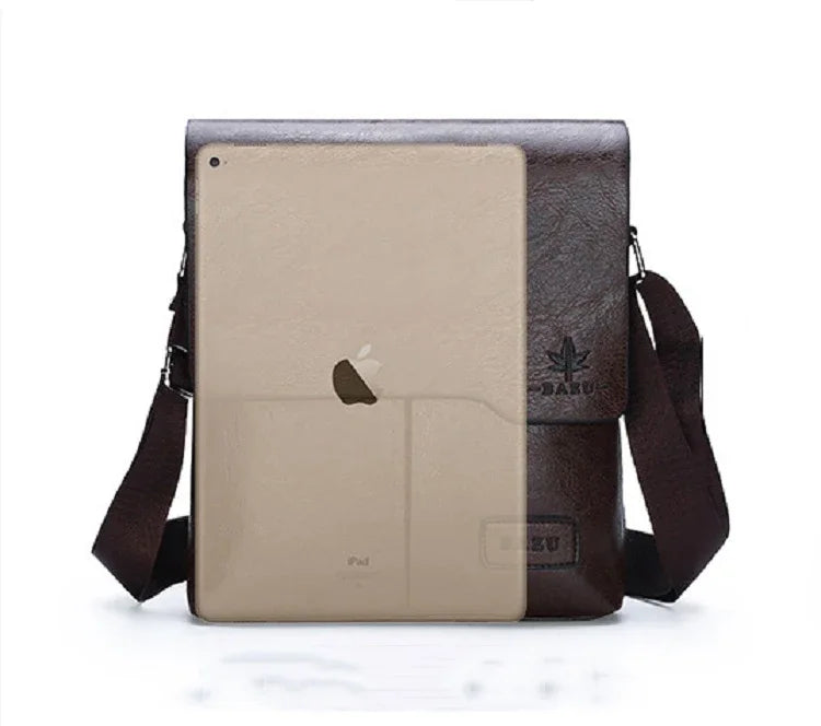 Versatile leather crossbody bag
