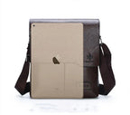 Versatile leather crossbody bag