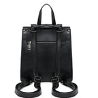 Leather satchel backpack