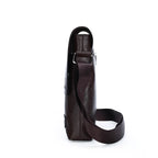 Versatile leather crossbody bag