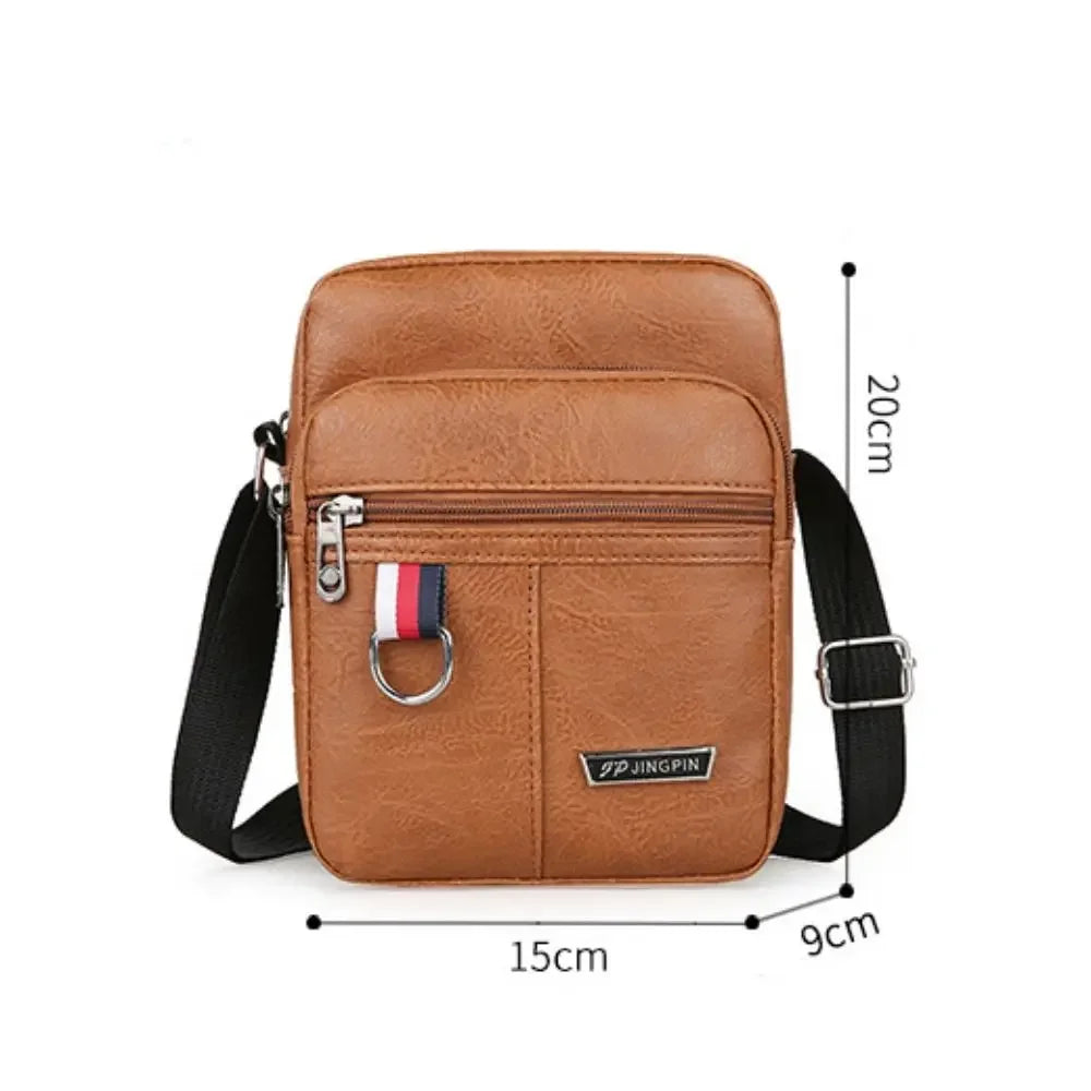 Mini leather crossbody bag