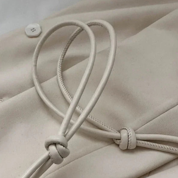 Leather sling bag for women