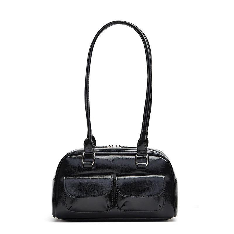 Mini leather shoulder bag