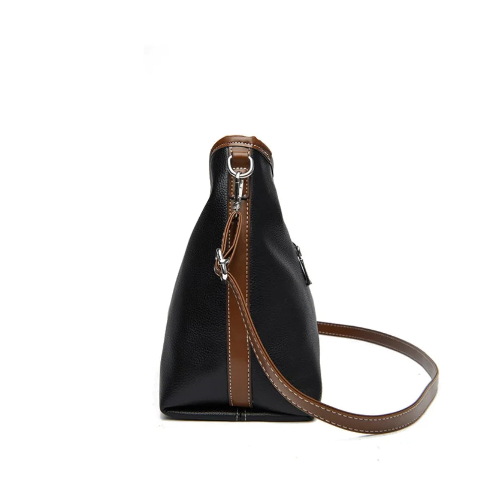 Leather handbag for work, shopping, or travel