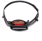 Leather belt bag for men