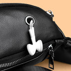 Soft leather crossbody bum bag