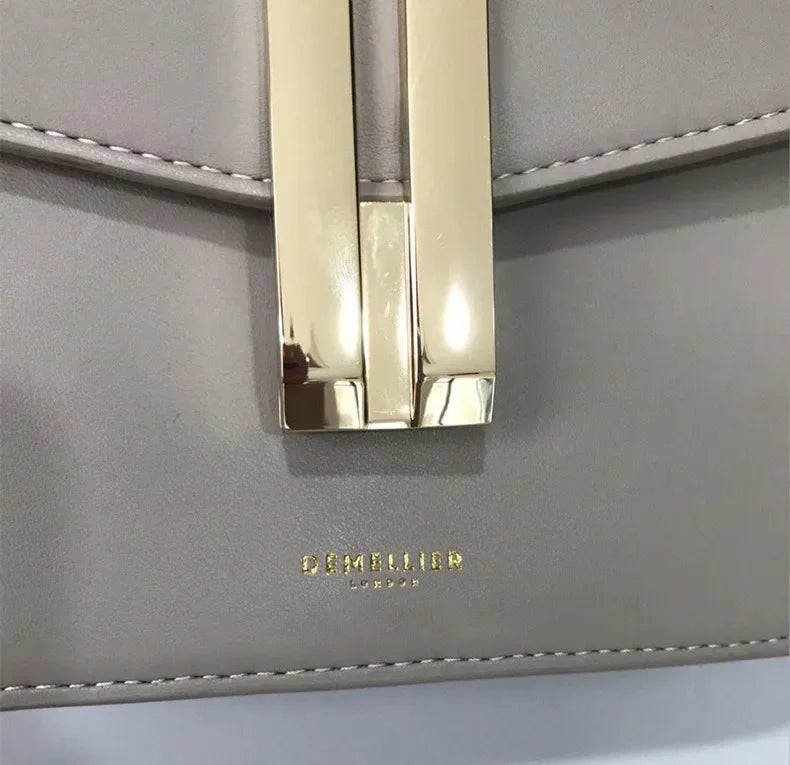 Small structured leather crossbody bag