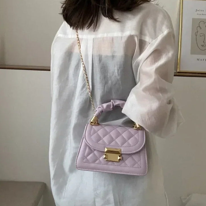 Urban leather sling bag for women
