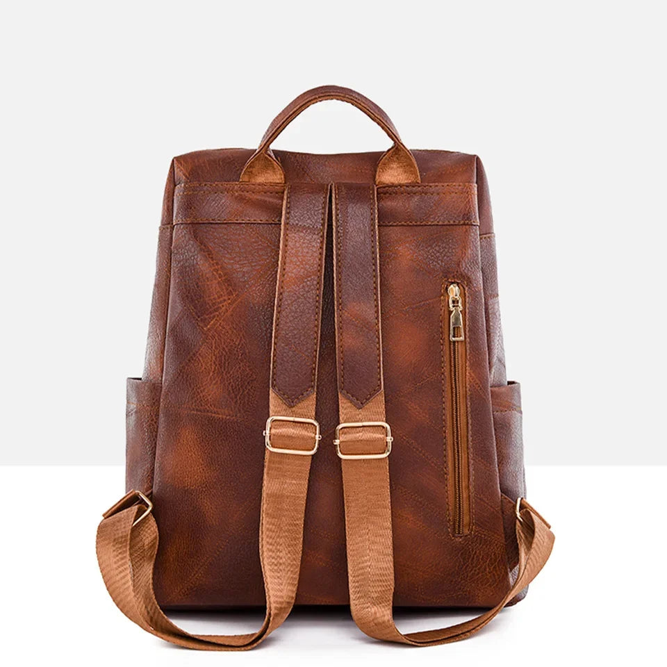 Vintage leather satchel