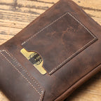 Leather crossbody bag