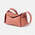Trendy leather shoulder bag