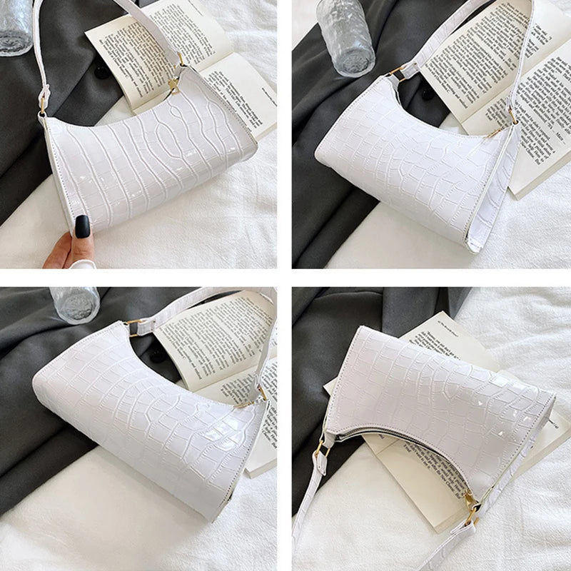 Small leather sling pouch