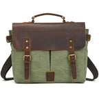 Leather office satchel