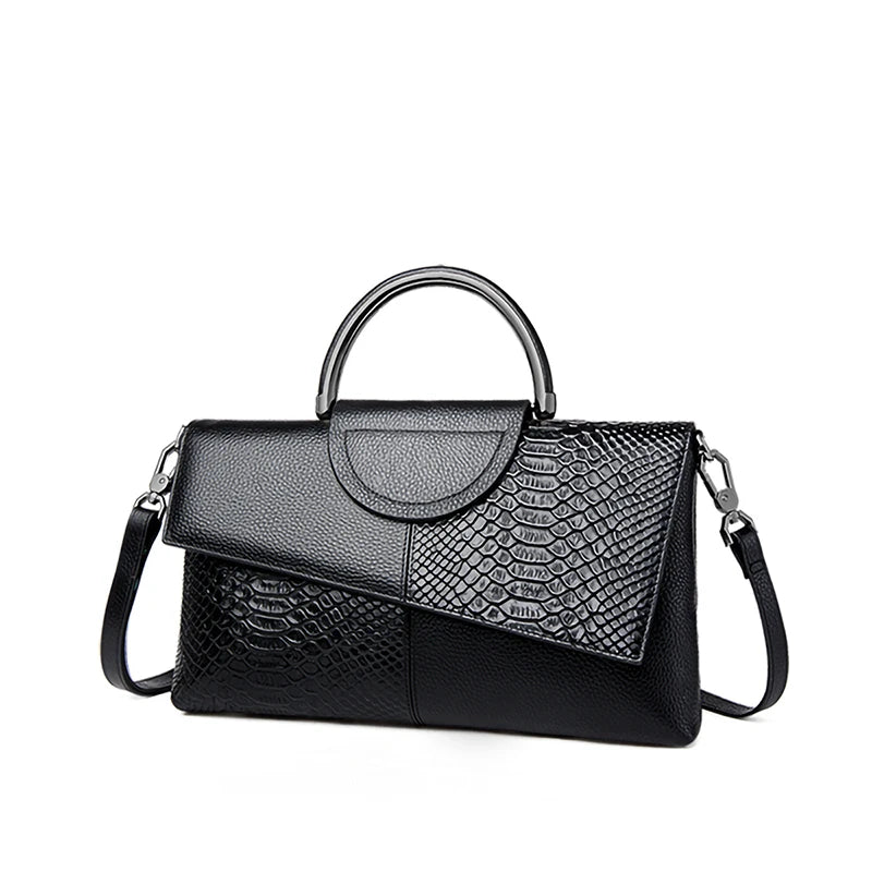 Stylish leather handbag